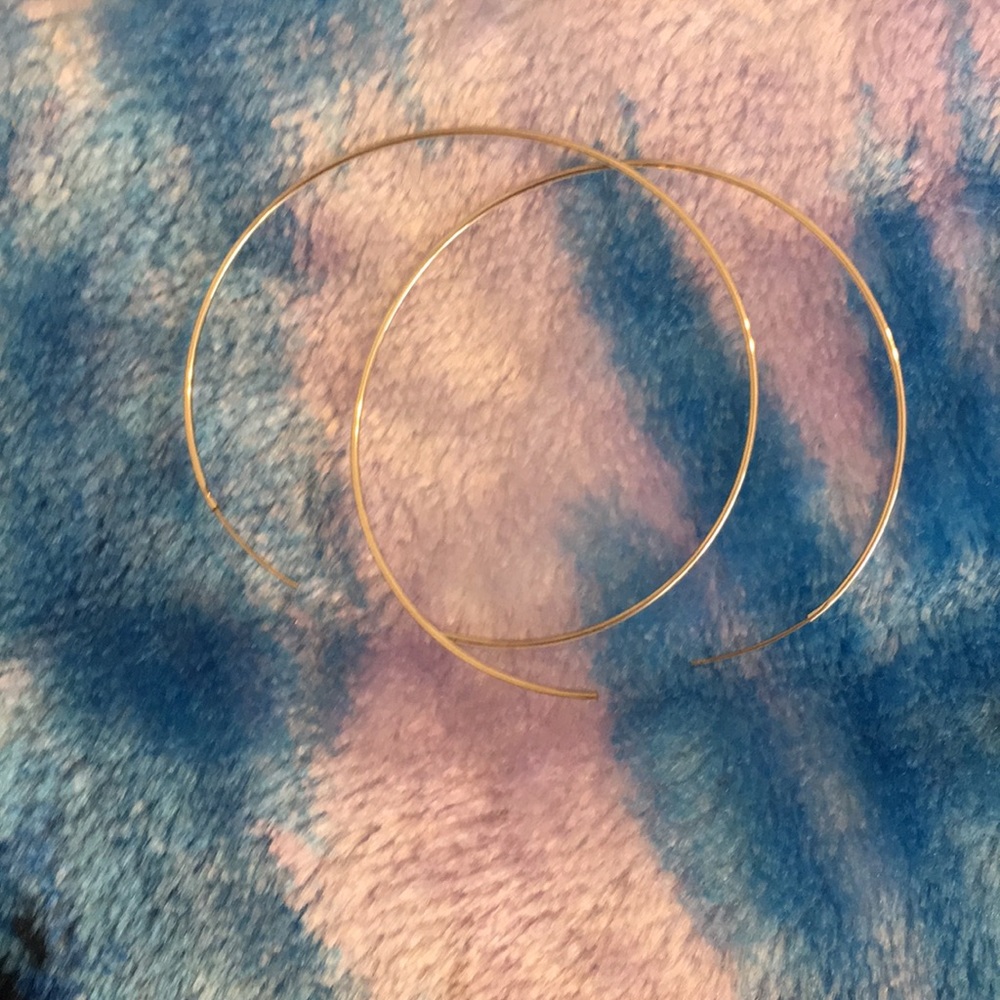 hoop earrings